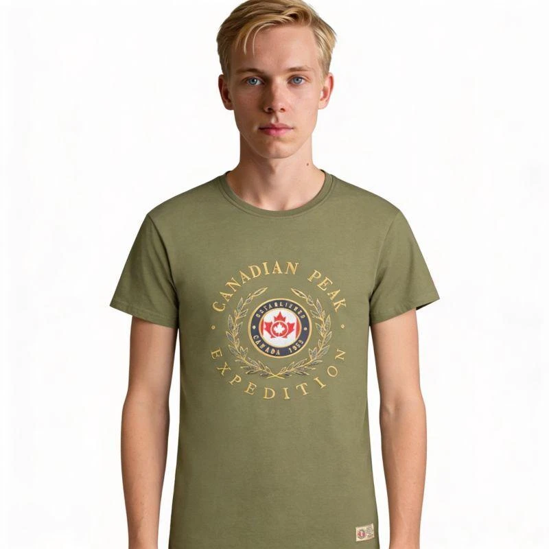 Canadian Peak JIGEREAK KAKI RM MEN 254 Marškinėliai (RBMSZ1228H/CP-KAKI)