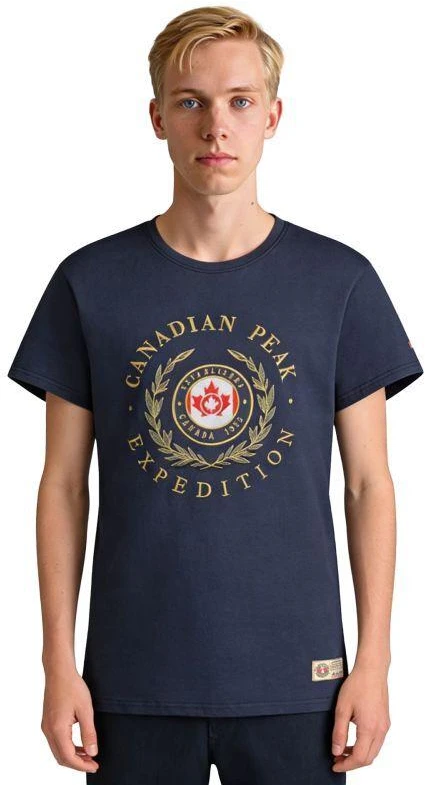 Canadian Peak JIGEREAK T-shirt tamsiai mėlynas (NAVY) vyriškas 254 (RBMSZ1230H/CP-MARINE)