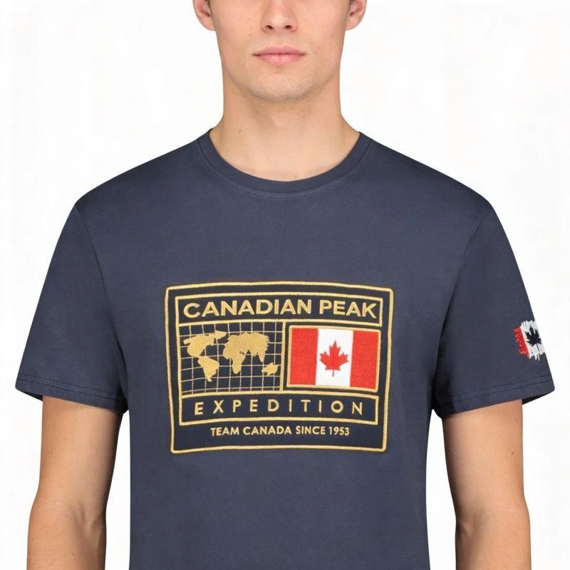Canadian Peak JOFOTENEAK Tamsiai Mėlynos RM Vyrams 254 Marškinėliai (RBMSZ1256H/CP-MARINE)