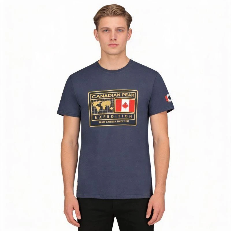 Canadian Peak JOFOTENEAK Tamsiai Mėlynos RM Vyrams 254 Marškinėliai (RBMSZ1256H/CP-MARINE)