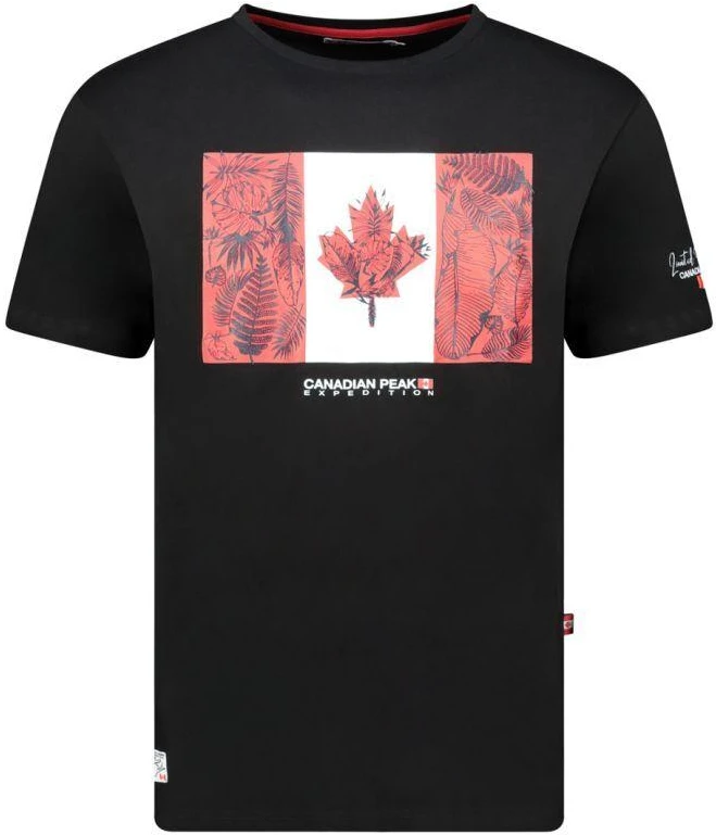 Canadian Peak JPALMEAK JUODI VYRIŠKI MARŠKINĖLIAI 233 (RBMSZ2052H/CP-NOIR)