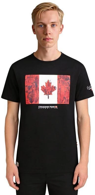 Canadian Peak JPALMEAK JUODI VYRIŠKI MARŠKINĖLIAI 233 (RBMSZ2052H/CP-NOIR)