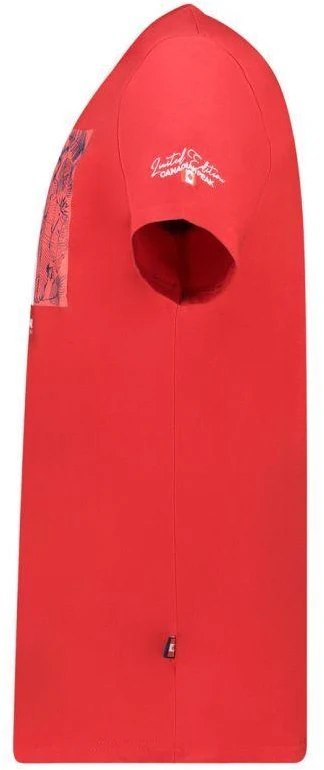 Canadian Peak JPALMEAK Raudonas RM Vyriški Marškinėliai 233 (RBMSZ2057H/CP-ROUGE)