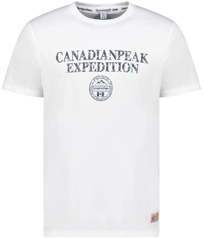 Canadian Peak JVICKEAK Baltas VYRIŠKI MARŠKINĖLIAI 254 (RBMSZ1308H/CP-BLANC)