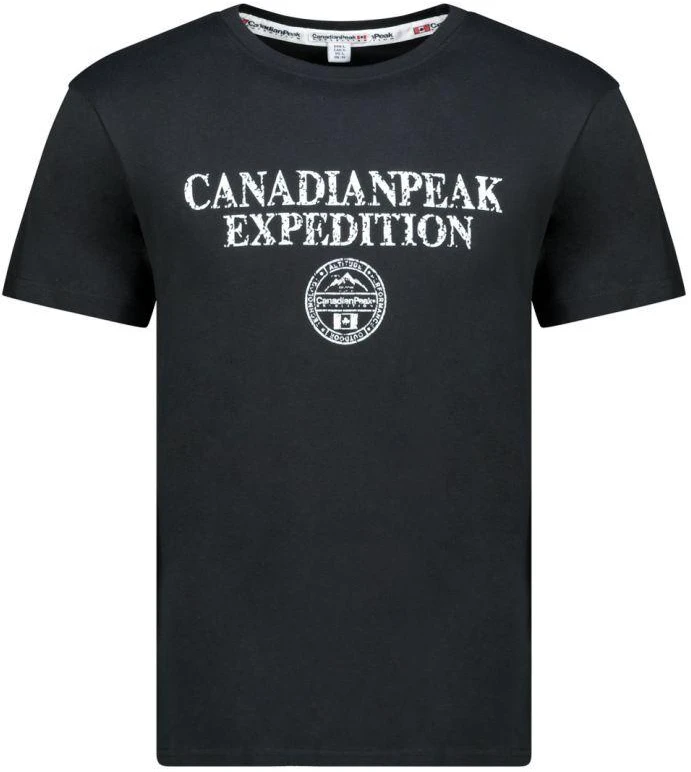 Canadian Peak JVICKEAK juodi vyriški marškinėliai 254 (RBMSZ1307H/CP-NOIR)