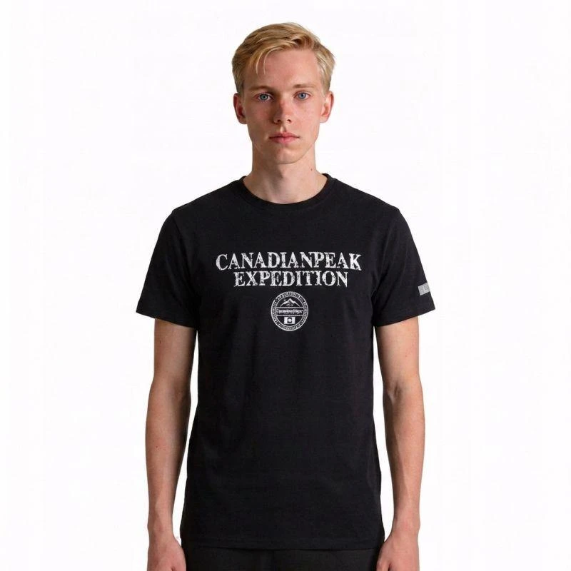 Canadian Peak JVICKEAK juodi vyriški marškinėliai 254 (RBMSZ1307H/CP-NOIR)