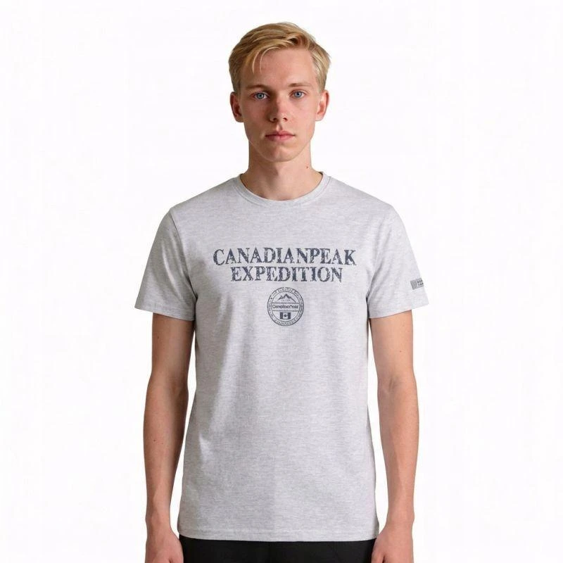 Canadian Peak JVICKEAK MARGUotas PILKAS VYRIŠKAS 254 Marškinėliai (RBMSZ1313H/CP-GRIS MÉLANGÉ)