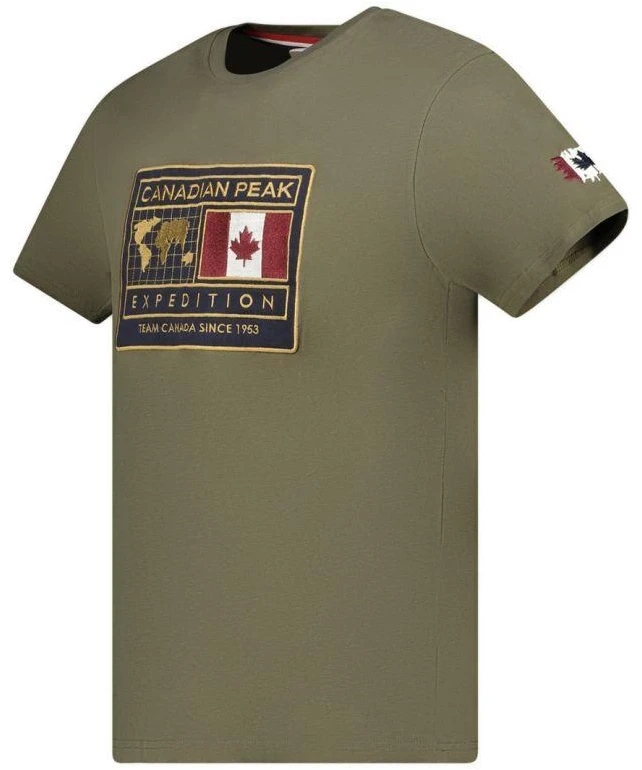 Canadian Peak Marškinėliai JOFOTENEAK KAKI RM VYRIŠKI 254 (RBMSZ1255H/CP-KAKI)