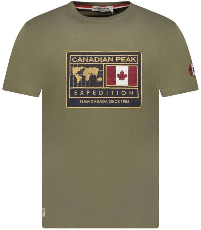 Canadian Peak Marškinėliai JOFOTENEAK KAKI RM VYRIŠKI 254 (RBMSZ1255H/CP-KAKI)