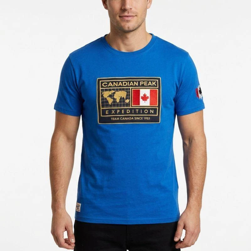Canadian Peak Marškinėliai JOFOTENEAK Karališka Mėlyna RM Vyrams 254 (RBMSZ1258H/CP-BLEU ROYAL)
