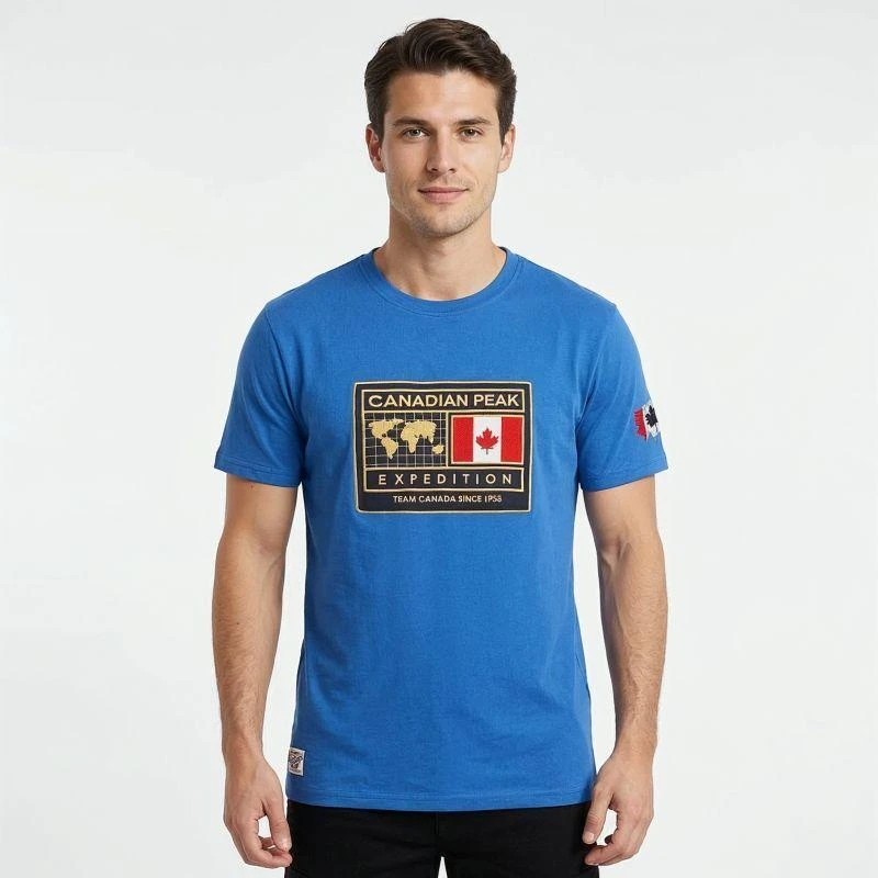 Canadian Peak Marškinėliai JOFOTENEAK Karališka Mėlyna RM Vyrams 254 (RBMSZ1258H/CP-BLEU ROYAL)