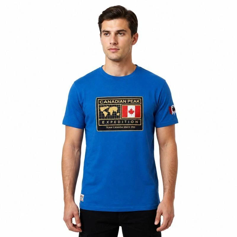 Canadian Peak Marškinėliai JOFOTENEAK Karališka Mėlyna RM Vyrams 254 (RBMSZ1258H/CP-BLEU ROYAL)