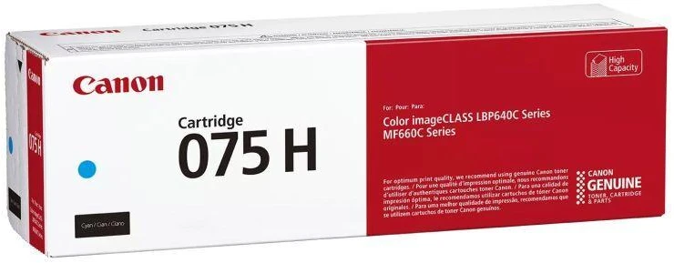 Canon CRG 075H C (6368C002) Lazerinė kasetė, Žydra