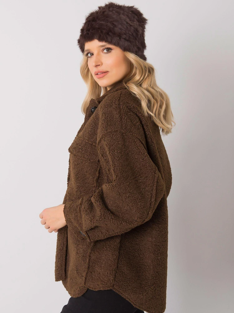 Kepurė Cap-AT-CZ-16801.38-tamsiai ruda
