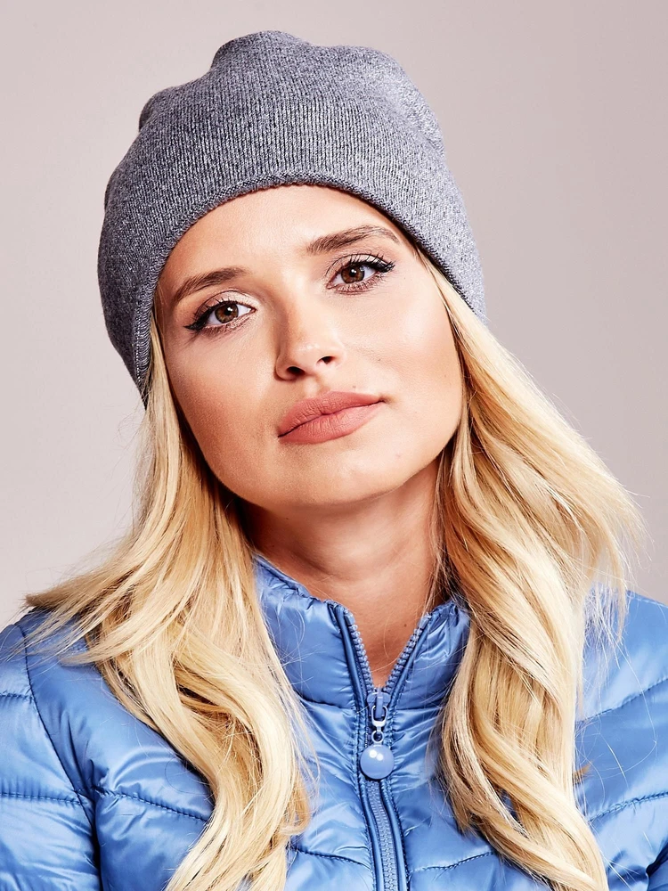 Kepurė Cap-AT-CZ-1718501.46-tamsiai pilka