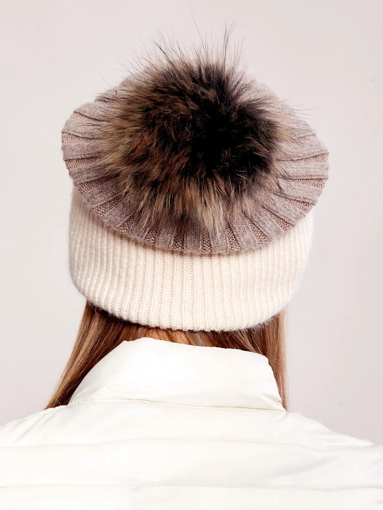Kepurė Cap-AT-CZ-17230.43-šviesiai ruda