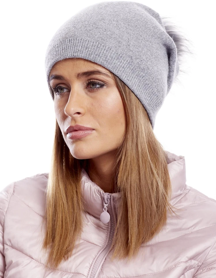 Kepurė Cap-AT-CZ-17285.40-šviesiai pilka
