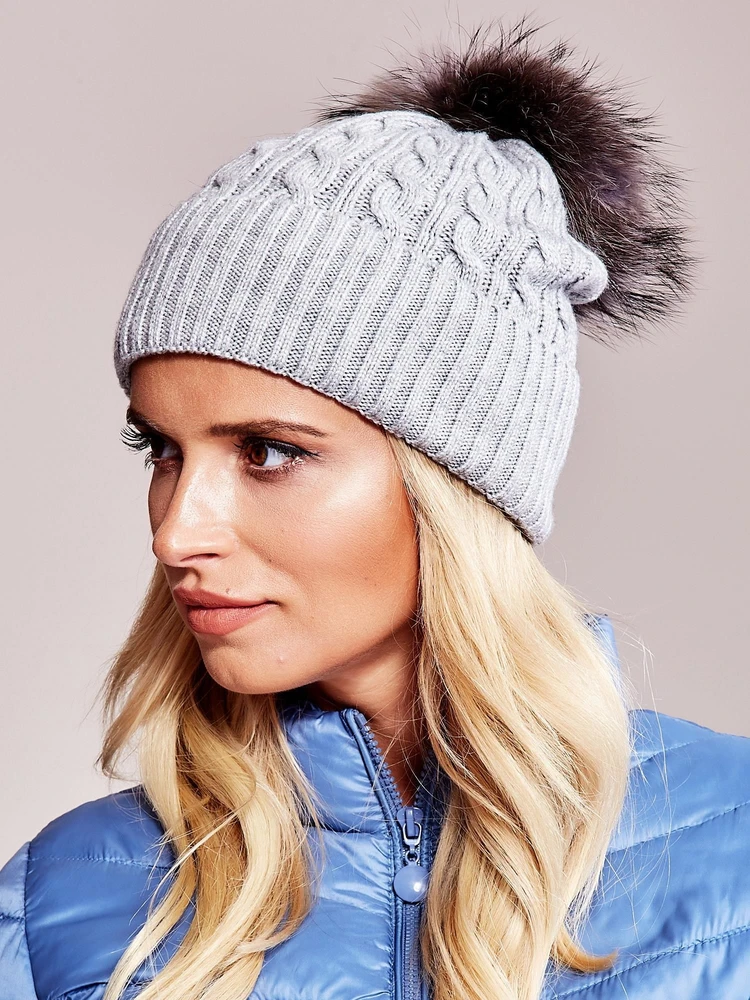 Kepurė Cap-AT-CZ-173501.44-pilka