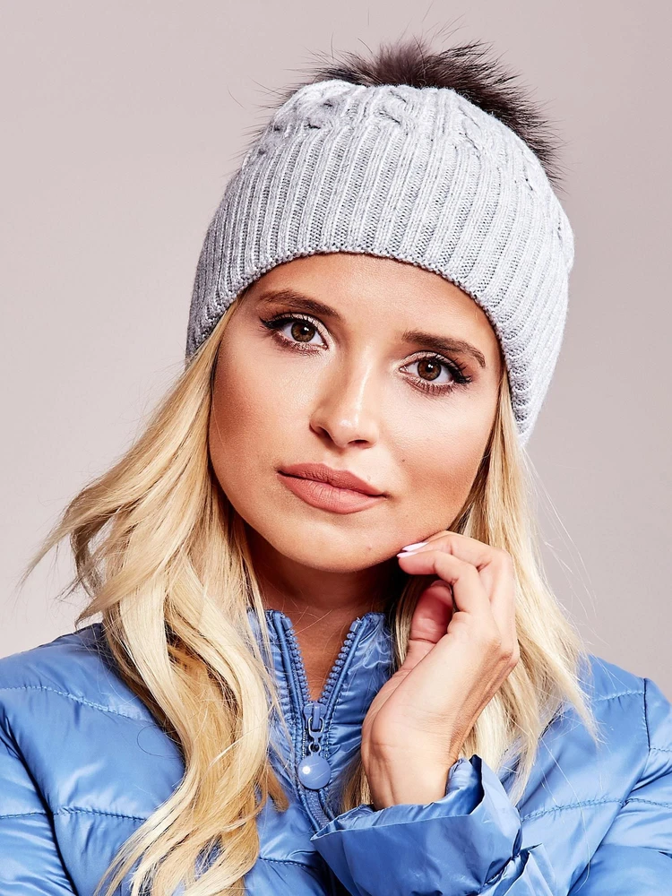 Kepurė Cap-AT-CZ-173501.44-pilka