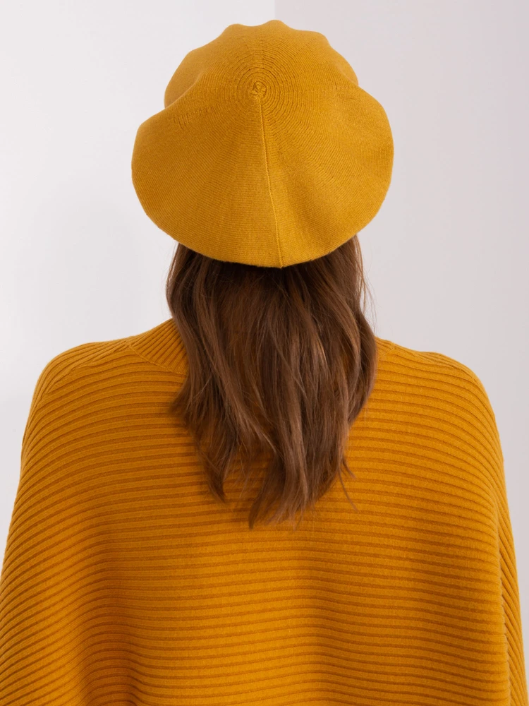 Kepurė Cap-AT-CZ-231605.21P-tamsiai geltona