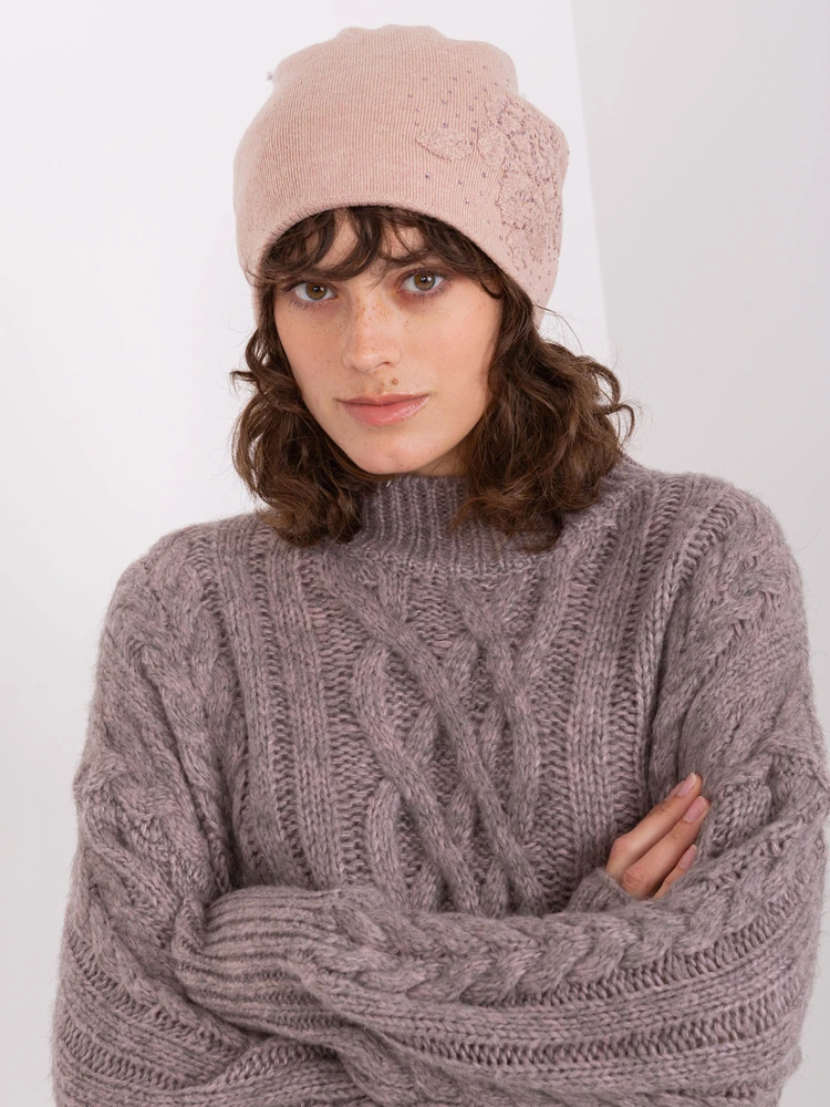 Kepurė Cap-AT-CZ-23250.01P-tamsiai rožinė