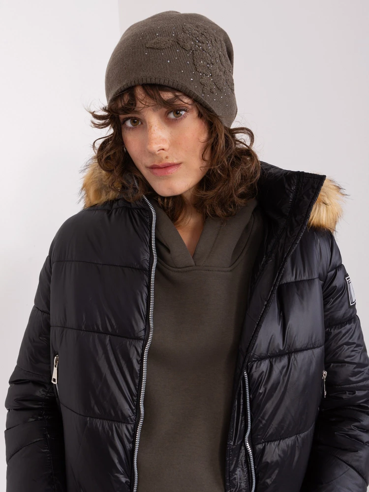 Kepurė Cap-AT-CZ-23250.36P-tamsi chaki