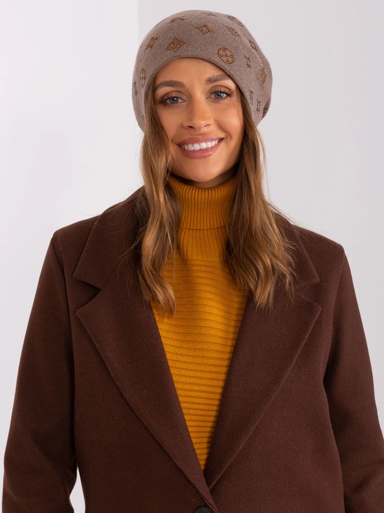 Kepurė Cap-AT-CZ-2325.85-ruda