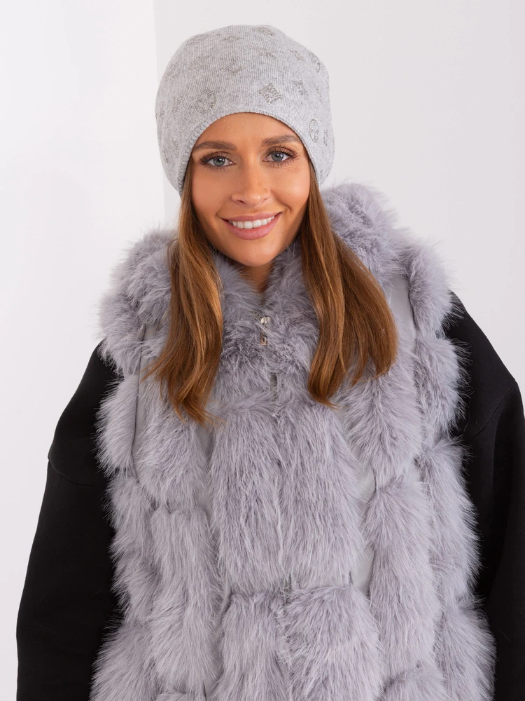 Kepurė Cap-AT-CZ-2325.86-pilka