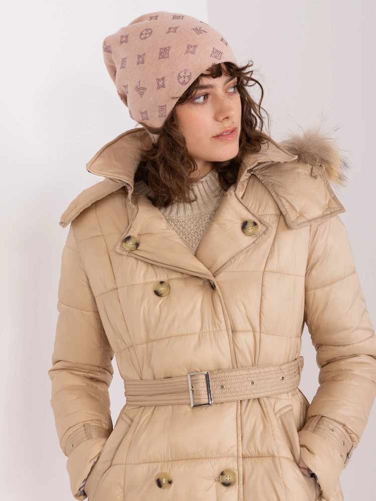 Kepurė Cap-AT-CZ-2325.96-šviesiai rožinė