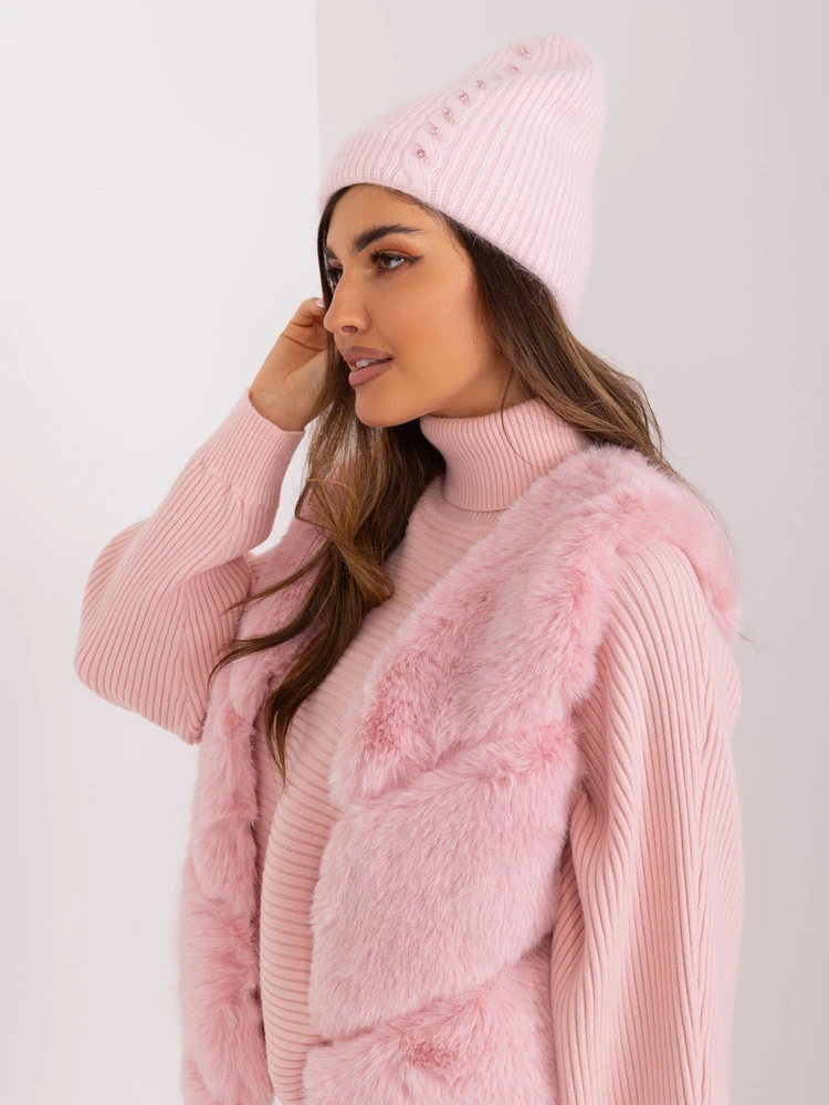 Kepurė Cap-AT-CZ-2328.38P-šviesiai rožinė