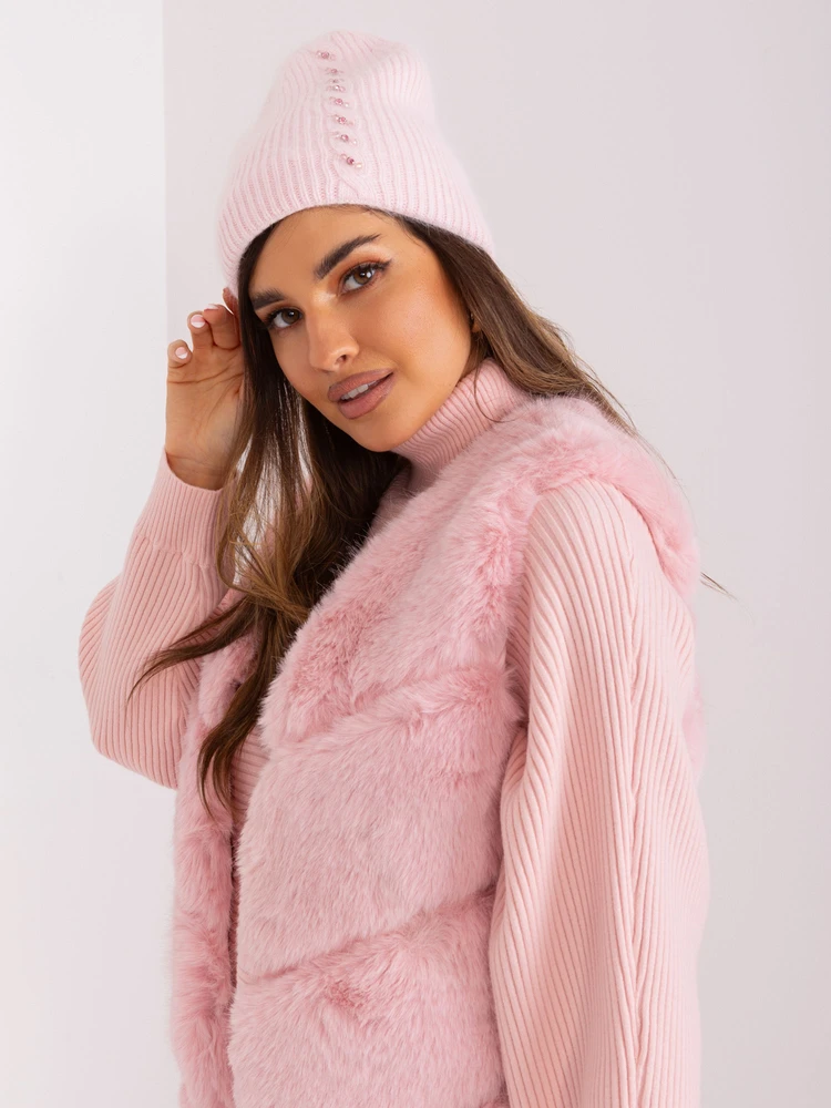 Kepurė Cap-AT-CZ-2328.38P-šviesiai rožinė