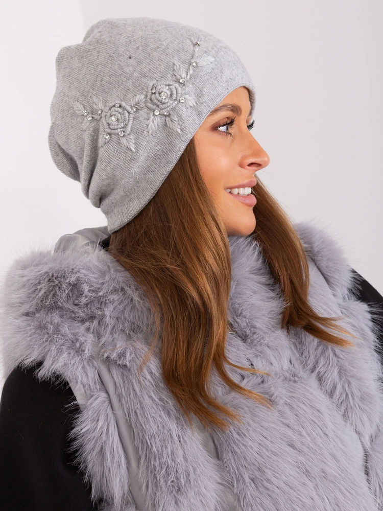 Kepurė Cap-AT-CZ-2329.76-pilka