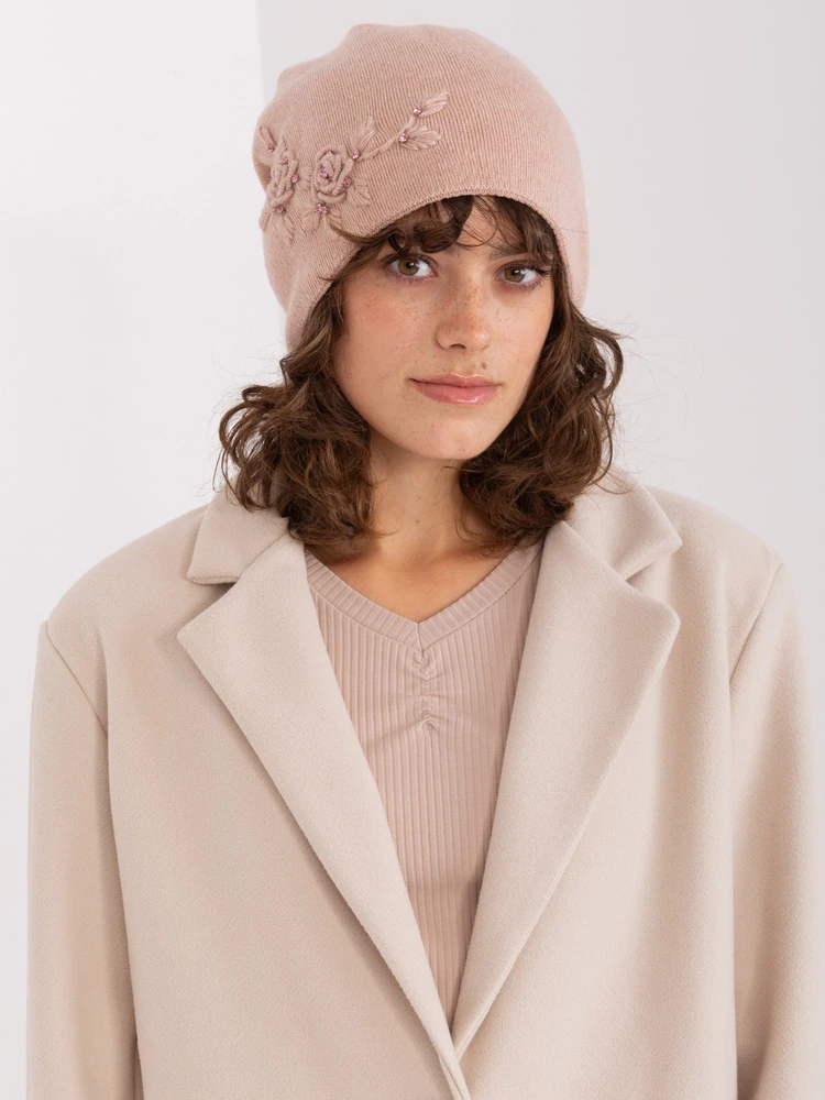 Kepurė Cap-AT-CZ-2329.79-tamsiai rožinė