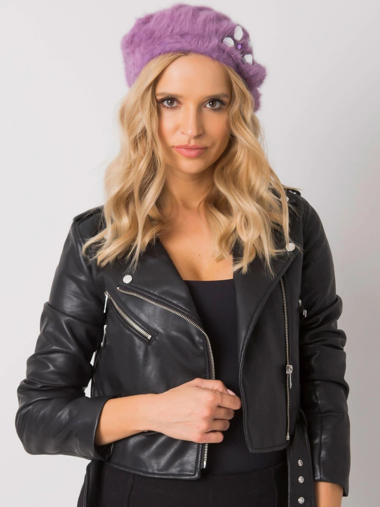 Kepurė Cap-AT-CZ-BF38834-1-violetinė