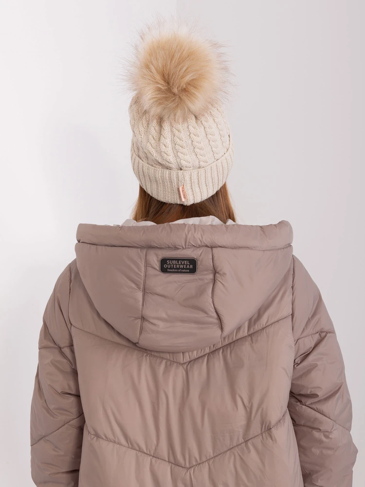 Kepurė Cap-JK-CZ-10.51-smėlio spalvos