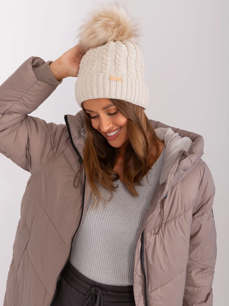 Kepurė Cap-JK-CZ-10.51-smėlio spalvos