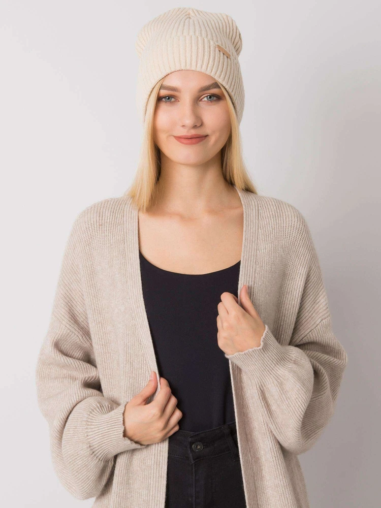 Kepurė Cap-JK-CZ-27.84P-smėlio spalvos