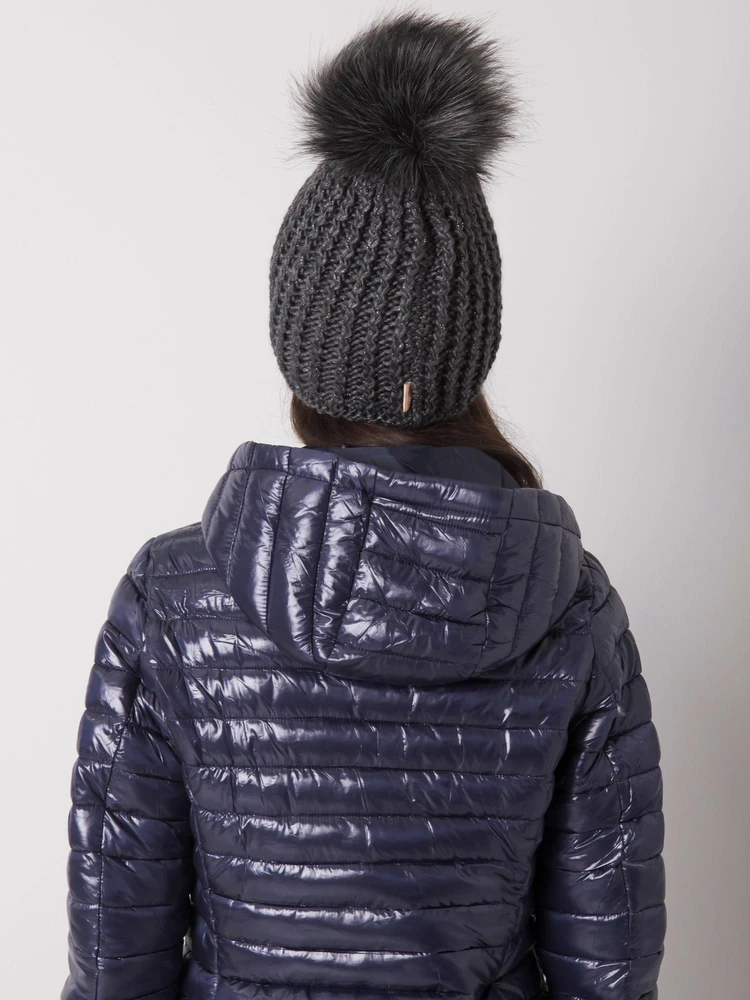 Kepurė Cap-JK-CZ-33.17-tamsiai pilka
