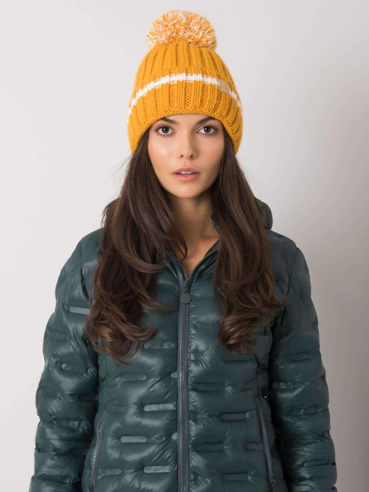 Kepurė Cap-JK-CZ-35.92-tamsiai geltona