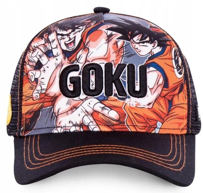 Capslab Dragon Ball Son Goku Manga sunkvežimio vairuotojo stiliaus kepuraitė - CL/DBZ4/1/GOK