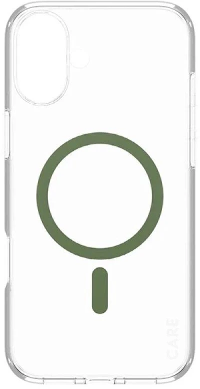 Panzer Glass CARE by PanzerGlass Flagship Apple iPhone 16 Plus 6.7" dėklas telefonui žalios spalvos/dėklas telefonui žalios spalvos MagSafe 1371