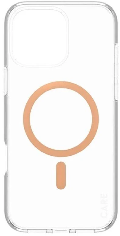 Dėklas Panzer Glass CARE Flagship Apple iPhone 16 Pro Max 6.9" persikų / persikų MagSafe 1376