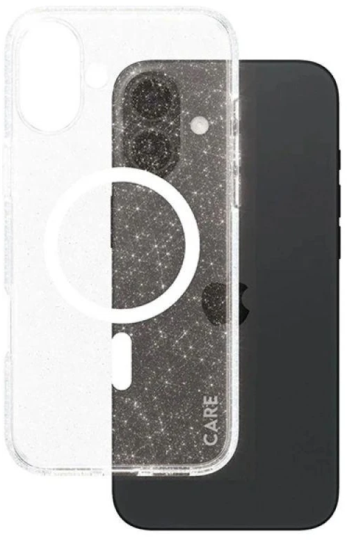 Panzer Glass CARE by PanzerGlass Flagship Star Lit Apple iPhone 16 Plus 6.7" dėklas telefonui baltos spalvos MagSafe 1343