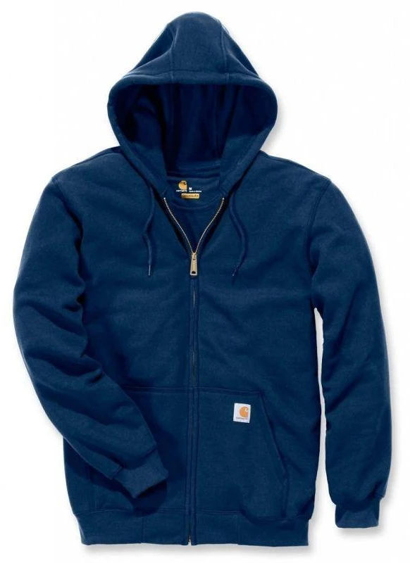 Carhartt užsegamas džemperis su gobtuvu – tamsiai mėlynas