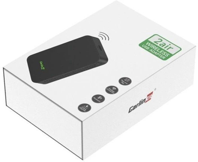 Carlinkit Adapteris 5.0 2Air Belaidis Carplay Android Auto Carlink 5 Juodas