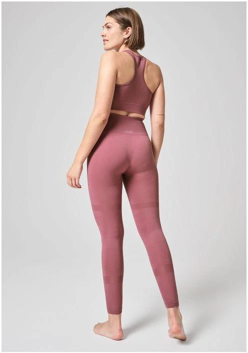 CASALL Essential Block Seamless aukšto liemens tamprės, rožinės