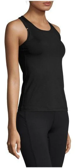 CASALL Essential Racerback Juodi sportiniai marškinėliai