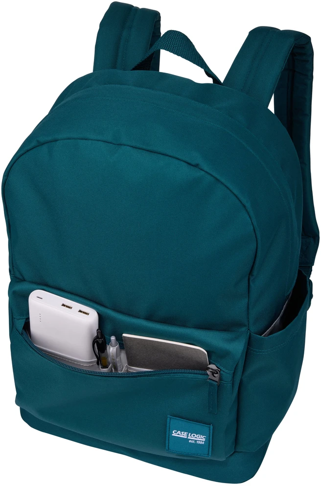 Case Logic Campus 26L kasdienė kuprinė, žalsvai mėlyna