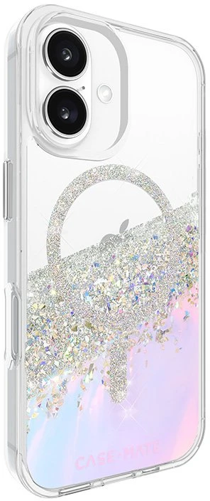 Case-Mate Karat MagSafe - dėklas skirtas Apple iPhone 16 Holographic Soap Bubble