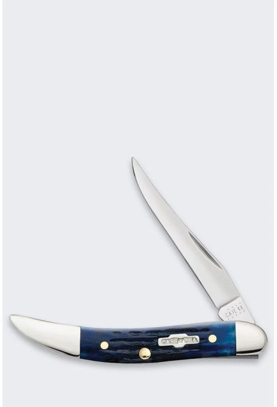 Case Rogers Small Texas Toothpick Mėlynas peilis